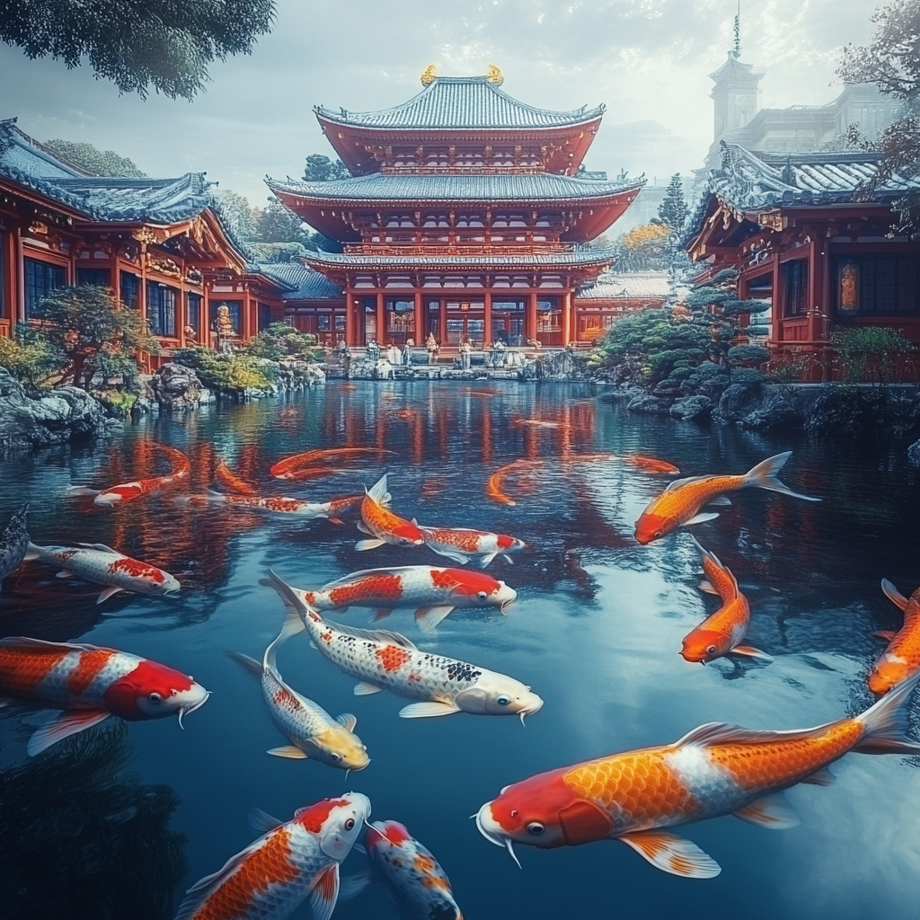 Wolrd's best Koi ponds